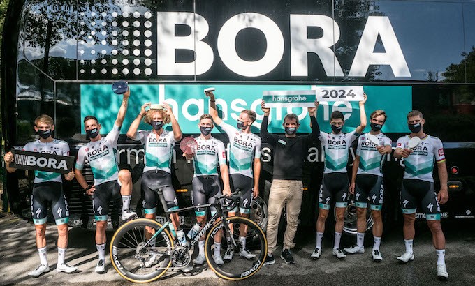 Bora prolonge son sponsoring cycliste jusqu’en 2024
