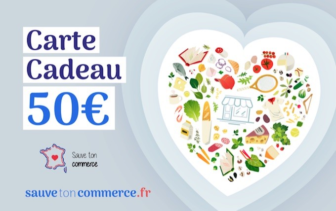 Sauve ton Commerce lance la carte cadeau responsable qui soutient le commerce de proximité