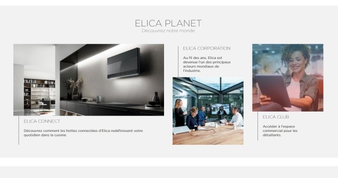 Elica accompagne ses clients avec de nouveaux outils digitaux
