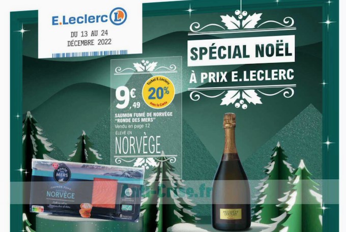 En septembre 2023, il n'y aura plus de prospectus papier E.Leclerc