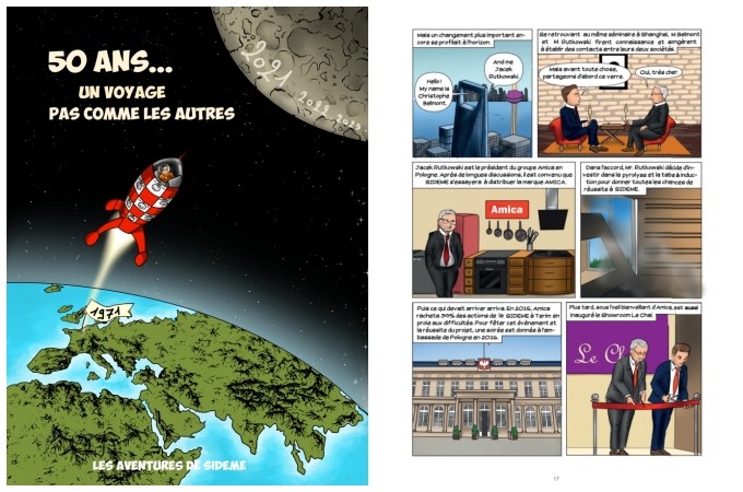 Nous avons réalisé une très belle année 2021, avec un CA parmi les meilleurs qu'a connu Sideme