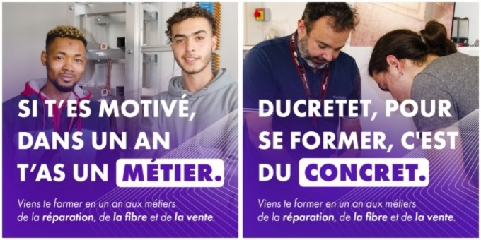 Réseau Ducretet s'adresse aux jeunes avec une nouvelle identité de marque pour favoriser leur recrutement