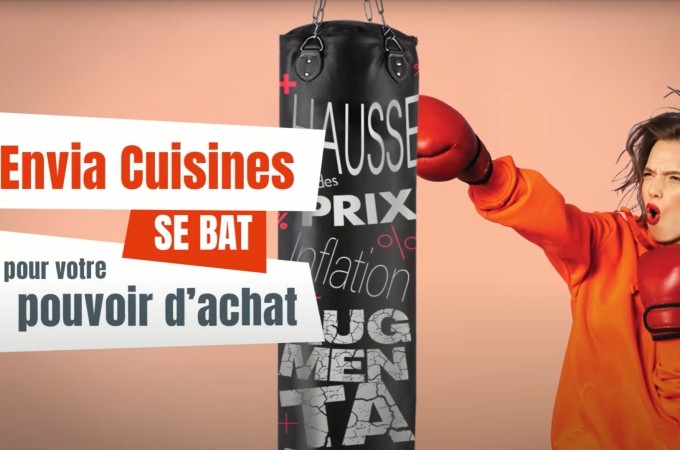 Envia Cuisines axe sa communication sur le pouvoir d’achat des Français