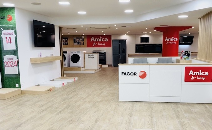 Sideme ouvre un nouveau show-room pour Amica et Fagor