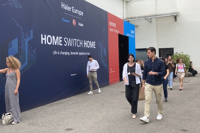 Le groupe Haier expose ses nouveautés 2023 à la Milan Design Week