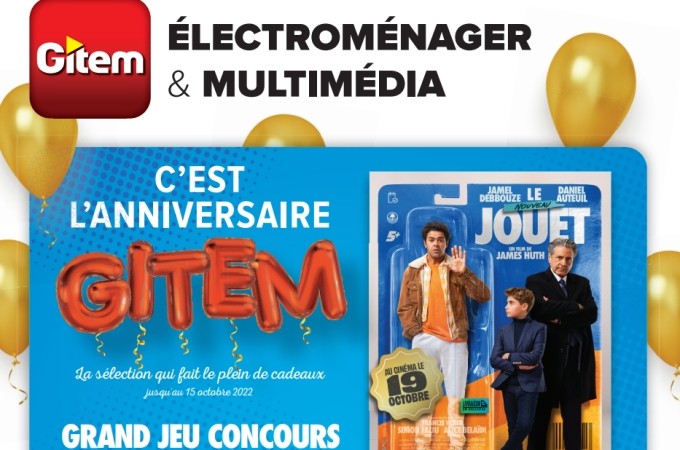 Gitem joue la carte ciné et pouvoir d’achat dans sa communication