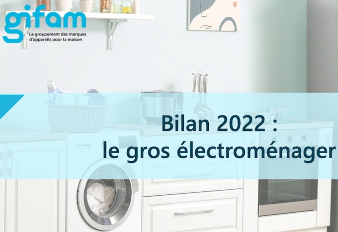 Gros électroménager : les ventes en 2022 se stabilisent, soutenues par l'intégrable