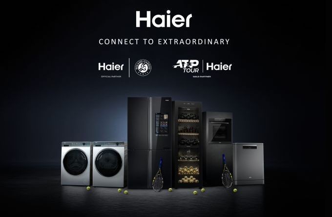 Haier smache sa communication en devenant partenaire officiel de Roland Garros