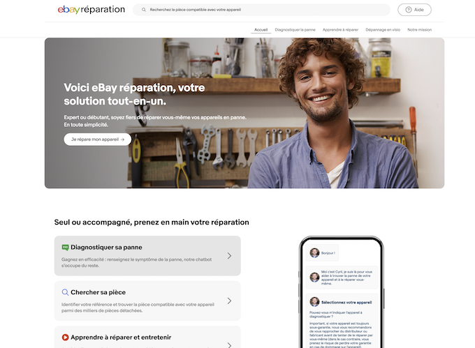 Avec eBay réparation, la marketplace accompagne l’autoréparation et mise sur la vente de pièces détachées