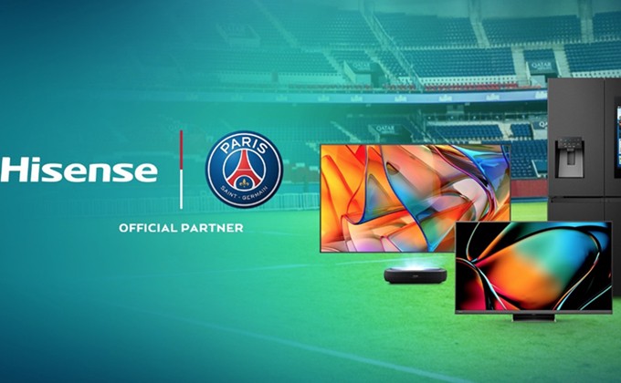 Hisense accompagne le PSG pendant encore deux saisons