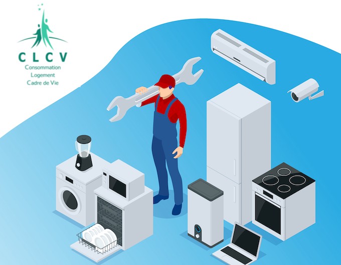 Réparations des équipements électriques et électroniques : la CLCV publie son second observatoire