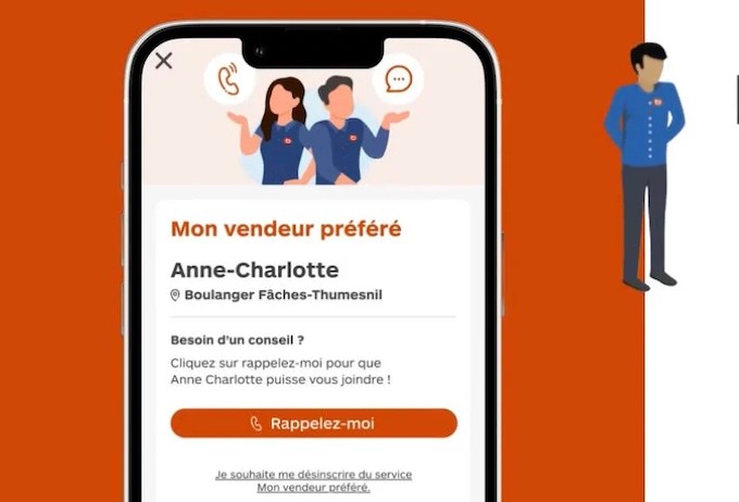 Boulanger  veut offrir la possibilité de choisir son vendeur préféré