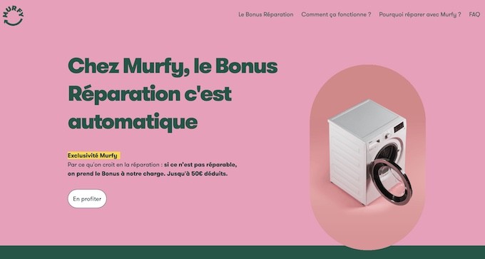 Murfy applique le bonus réparation même en cas de réparation impossible