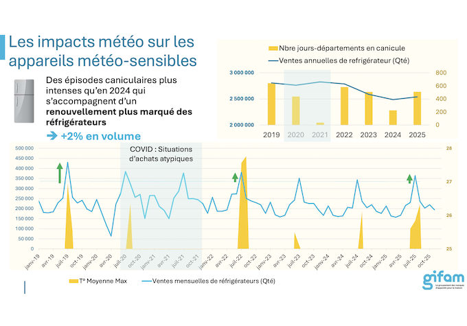 En 2025, le marché du GEM, stable en volume, a reculé de 4,5% en valeur