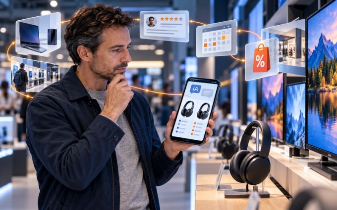 Électronique grand public : l’IA s’invite dans un parcours d’achat toujours plus long